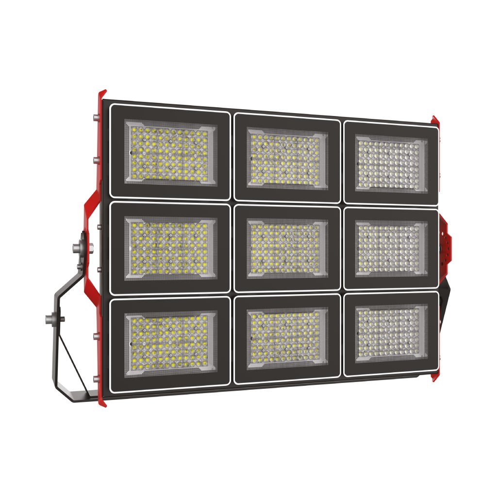 Ledram Delta-9000 Lns Drv-90° 1000W 4000K  Led Çelik Gövde Projektör IP66 21409000LNSDRV90°