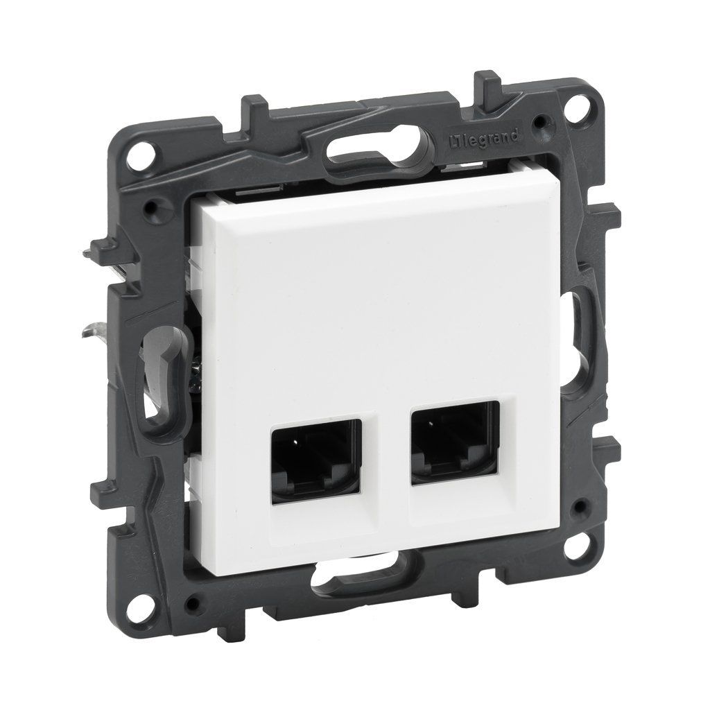 Legrand Raventi Beyaz 2Xrj 45 Priz Cat 6 Utp 768140
