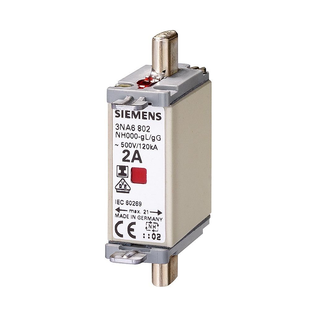 Siemens 3NA6814 Bayrak Göstergeli NH Sigorta 35A Boy 000